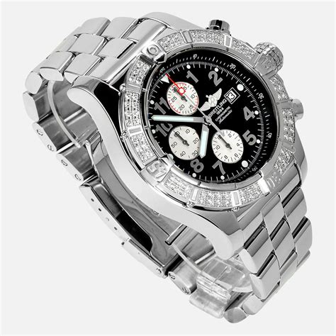 breitling avenger a13381|breitling super avenger a13370 diamond.